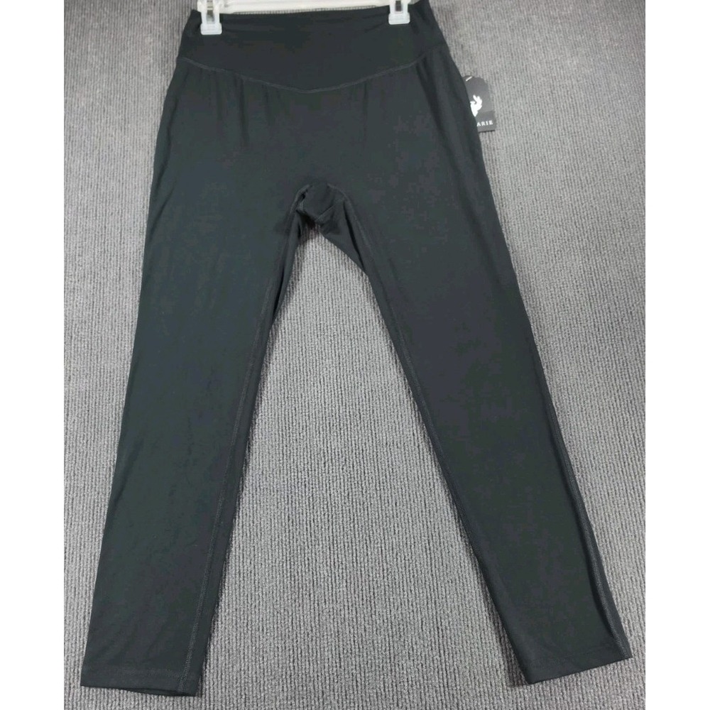NWT Slyvendel Nanmarie Leggings Hemp Black Size Petite Large